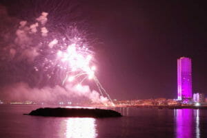 Capodanno a Rimini: fuochi sul lungomare