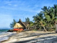 Capodanno a Malindi in Kenya, la spiaggia