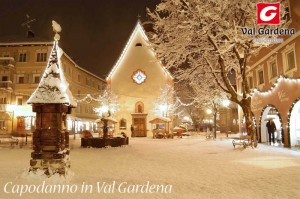 Tanta neve a Ortisei per il capodanno in Val Gardena Tanta neve a Ortisei per il capodanno in Val Gardena