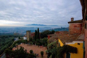 Villa Sermolli: il panorama Villa Sermolli: il panorama