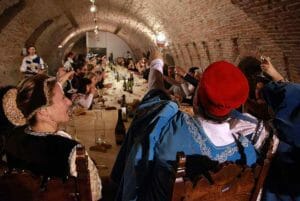 Il banchetto medievale al Castello Estense di Ferrara