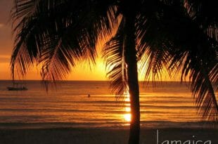 Un tramonto a Negril, in Jamaica