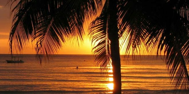 Un tramonto a Negril, in Jamaica