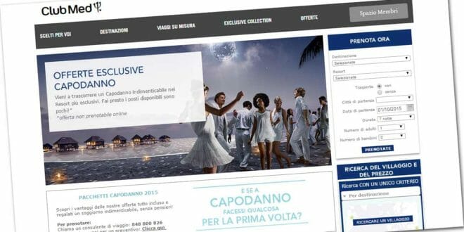 Club Med: le proposte di capodanno