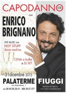 Capodanno 2016 a Fiuggi con Enrico Brignano