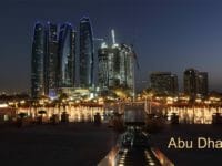 Capodanno ad Abu Dhabi: lo skyline