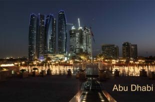 Capodanno ad Abu Dhabi: lo skyline