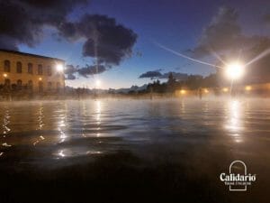 Capodanno al Calidario, lago caldo