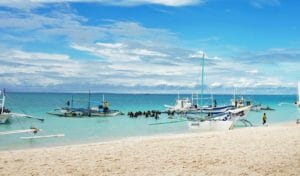 Mare per capodanno alle Filippine