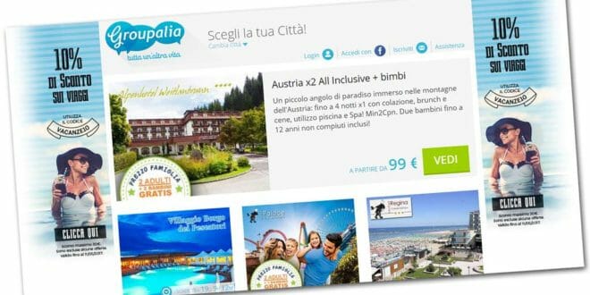 Groupalia Viaggi: offerte di capodanno