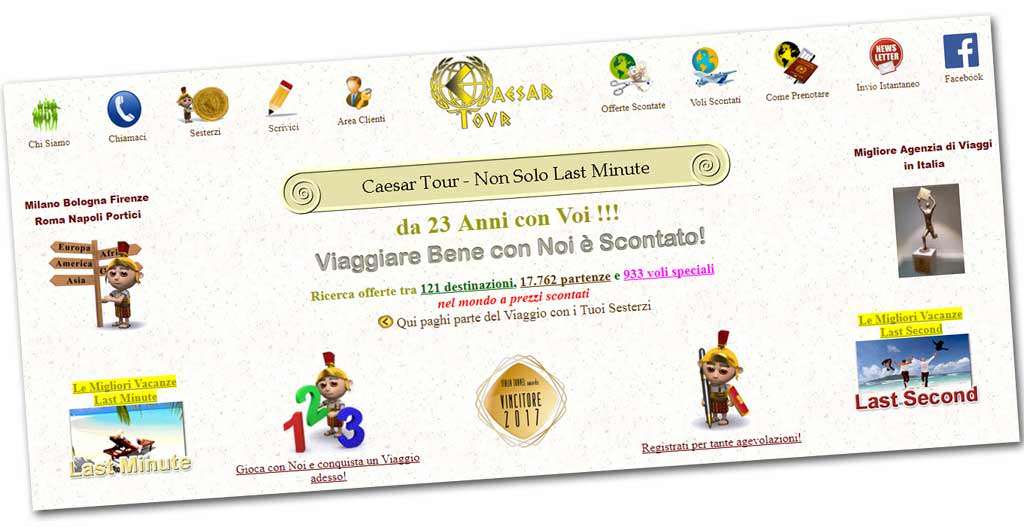 caesar tour capodanno