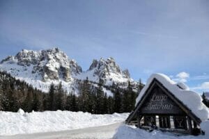 Capodanno in montagna, lago di misurina