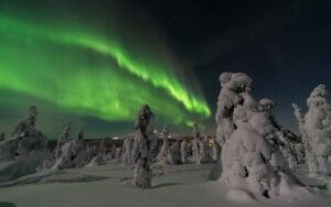 Capodanno aurora boreale Finlandia