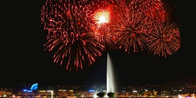 Capodanno a Ginevra (Svizzera)