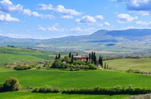 Agriturismi, paesaggio collinare