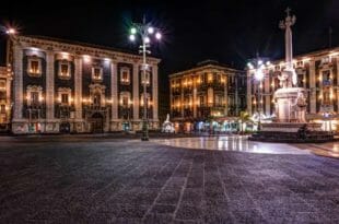 Capodanno a Catania, la piazza