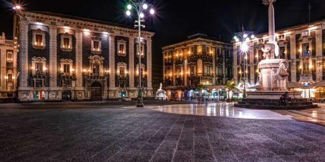Capodanno a Catania, la piazza