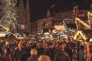 Capodanno a Francoforte, mercatino Natale