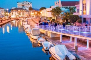 Capodanno a Viareggio, il lungo canale