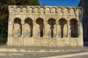 Capodanno a Isernia, la fontana