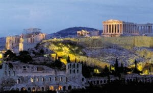 Capodanno ad Atene, l'Acropoli.