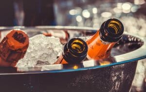 Festeggiamenti di Capodanno, bottiglie