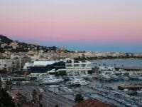 Capodanno a Cannes, il lungomare.