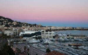 Capodanno a Cannes, il lungomare.