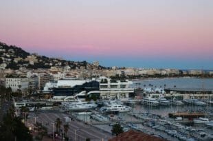 Capodanno a Cannes, il lungomare.