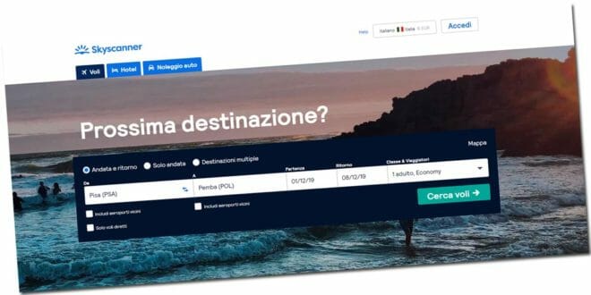 Capodanno su Skyscanner