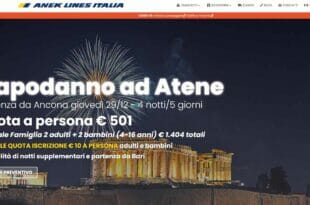 Capodanno in minicrociera con Anek Lines
