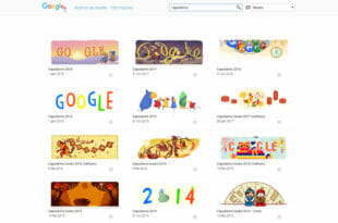 Google doodle di capodanno