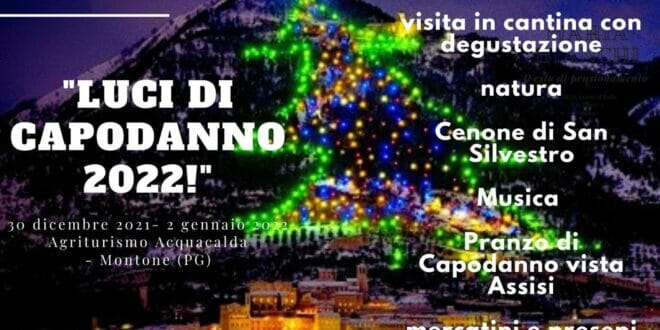 Capodanno Agriturismo Acquacalda Umbria