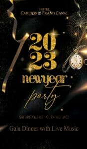 Capodanno all'Hotel Carlton a Venezia