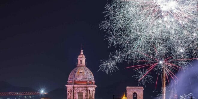 Capodanno Palermo fuochi d'artificio