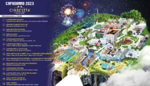 Capodanno Cinecittà, la mappa