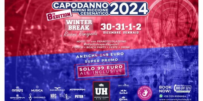 Capodanno Winter Break University Holiday