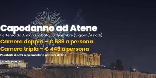 Capodanno Atene Anek Lines
