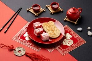 Capodanno cinese dolcetti tipici
