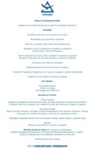 Capodanno Livigno Menu Carosello 3000