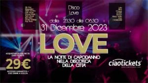 Capodanno verona disco love