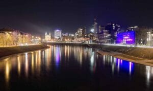 Capodanno in Lituania, Vilnius notte