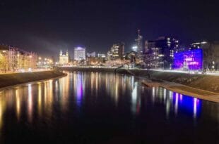 Capodanno in Lituania, Vilnius notte