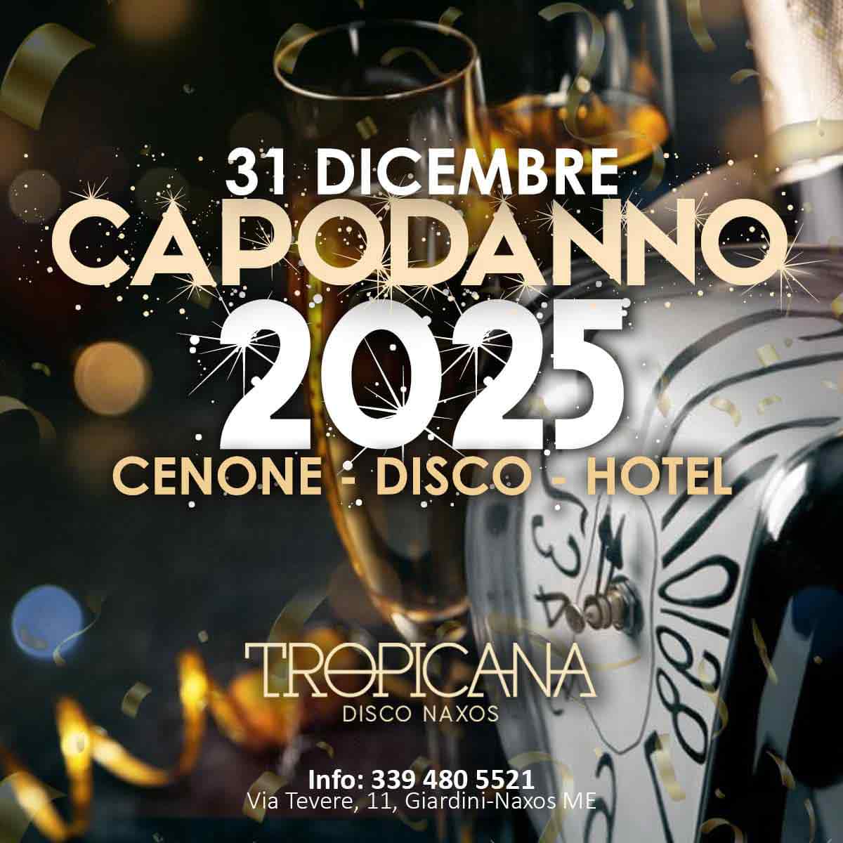 Capodanno alla discoteca Tropicana