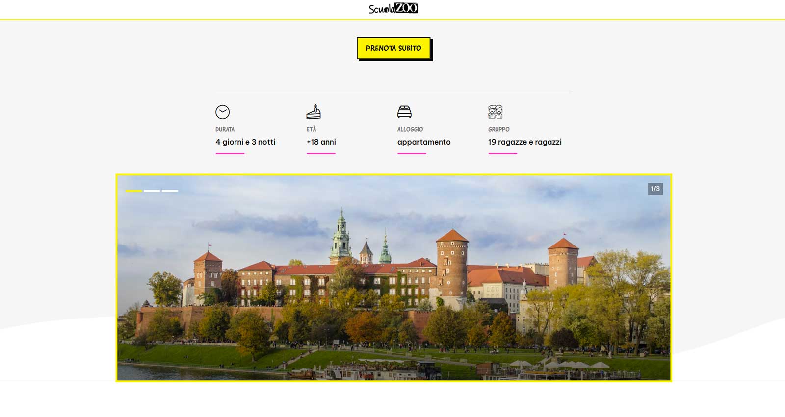 Capodanno Cracovia ScuolaZoo