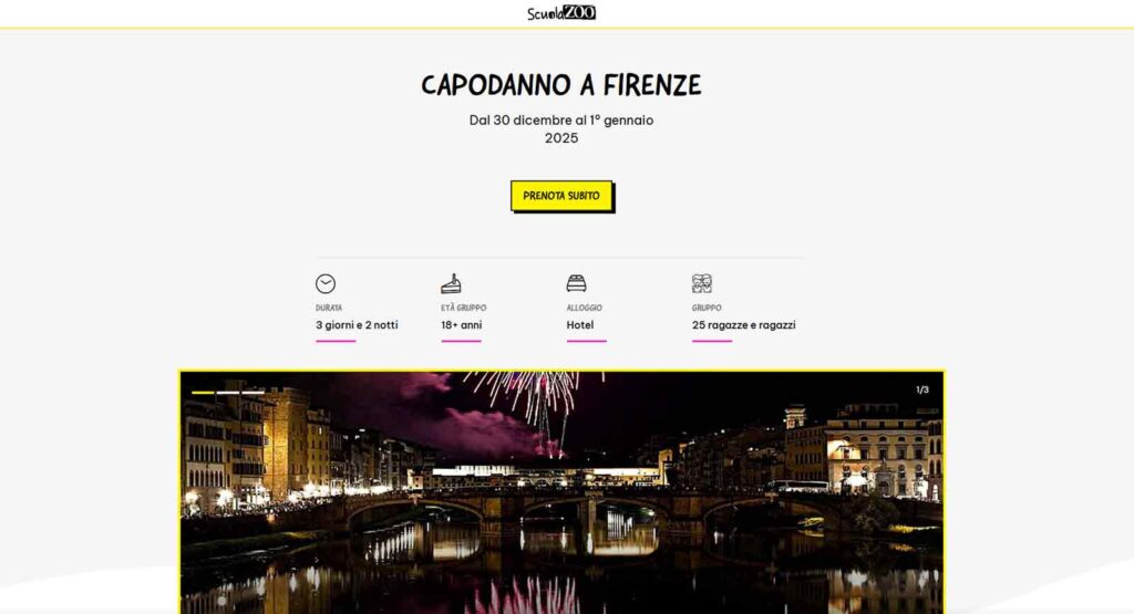 Capodanno Firenze Scuolazoo